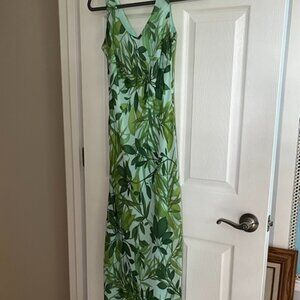Ann Taylor Chiffon Maxi Dress 6P